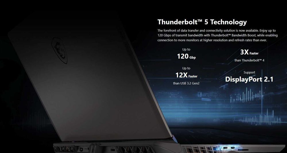 MSI VECTOR 16 HX AI Ultra 9 275HX 32GB RTX 5070Ti  16" 240Hz QHD+