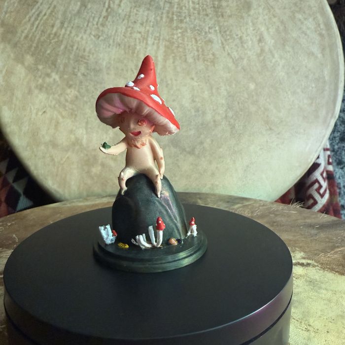 Гъбен Дух Пазител – Ръчна изработка, Активиран в ритуал