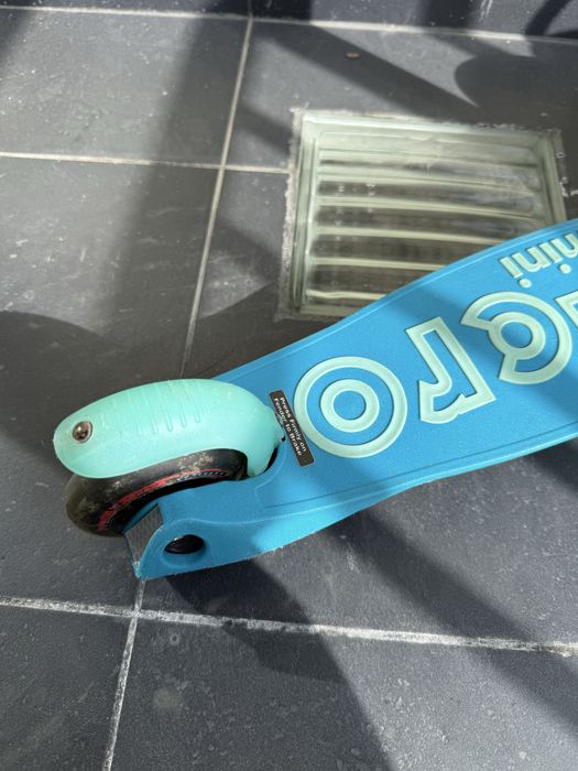 Тротинетка Mini Micro Deluxe Flux LED + звънец micro