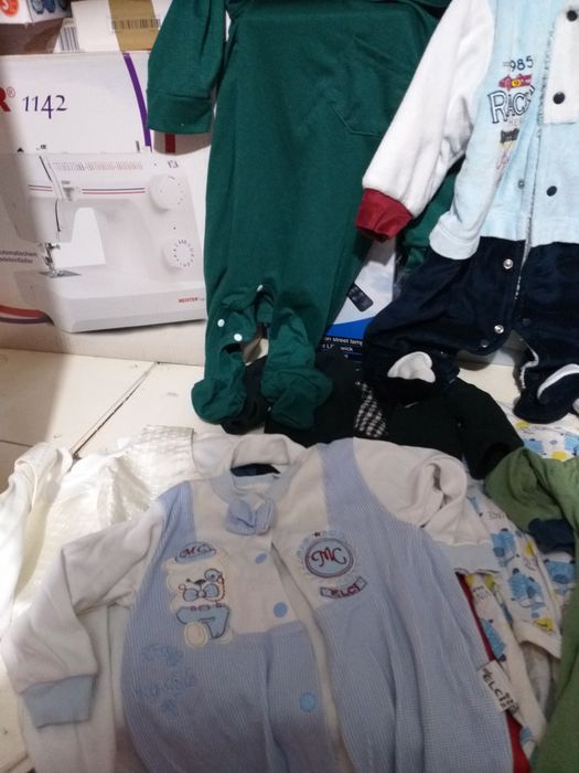 Lot 20 Articole Haine Bebe Nr 68-80 Toamna Iarna