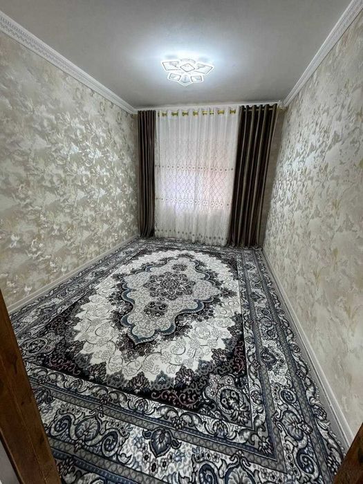 3 хоналик килинган квартира  1 кават 6 микр, 70 остановка