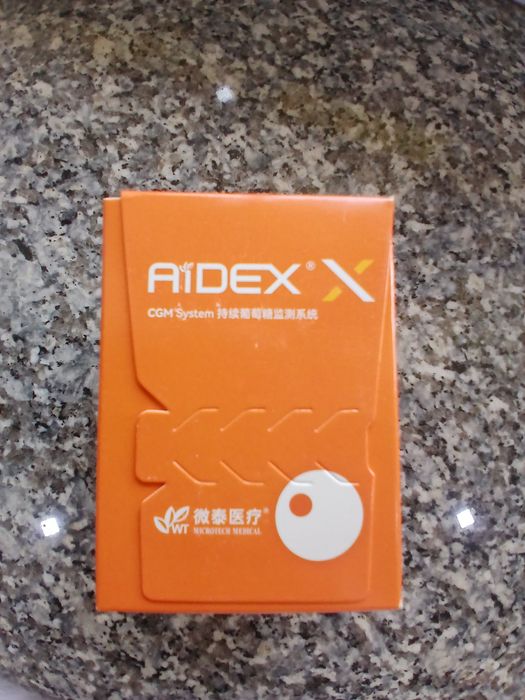 Aidex x CGM канд микдорини улчовчи 16 кунли