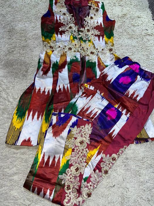 Продается навионалные платье чапаны для невесты