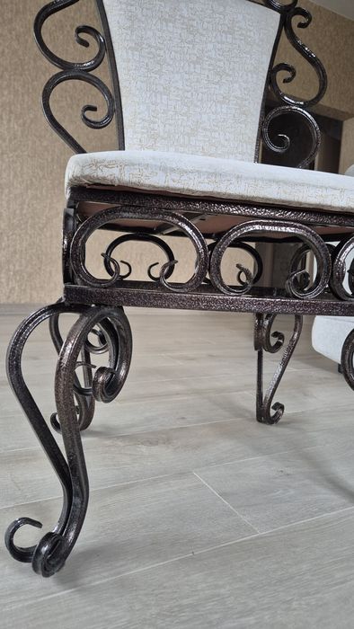 Стулья кованые 6 шт × 15000