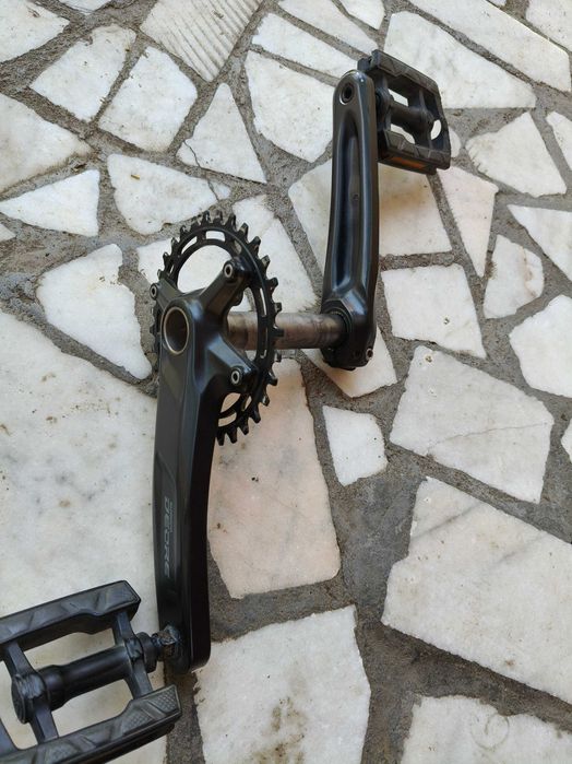 Angrenaj pedalier Shimano m5100, 32T, hollowtech