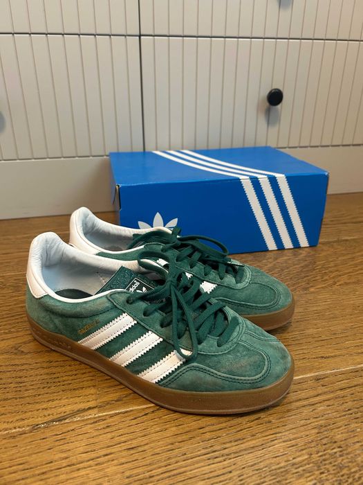 ADIDAS ORIGINALS Ниски маратонки 'Gazelle' в Тъмнозелено