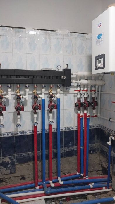 Kafel santexnika ishlarini qilamiz