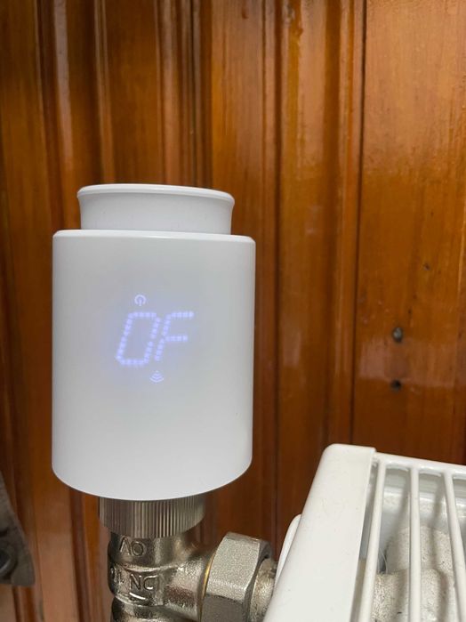 Cap termostatic inteligent pentru calorifer, Automat-on, Zigbee 5 buc