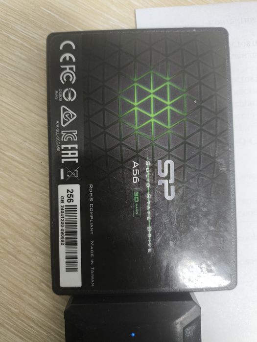 SSD 256GB Silicon Power A56 2.5” — 15 000 ₸