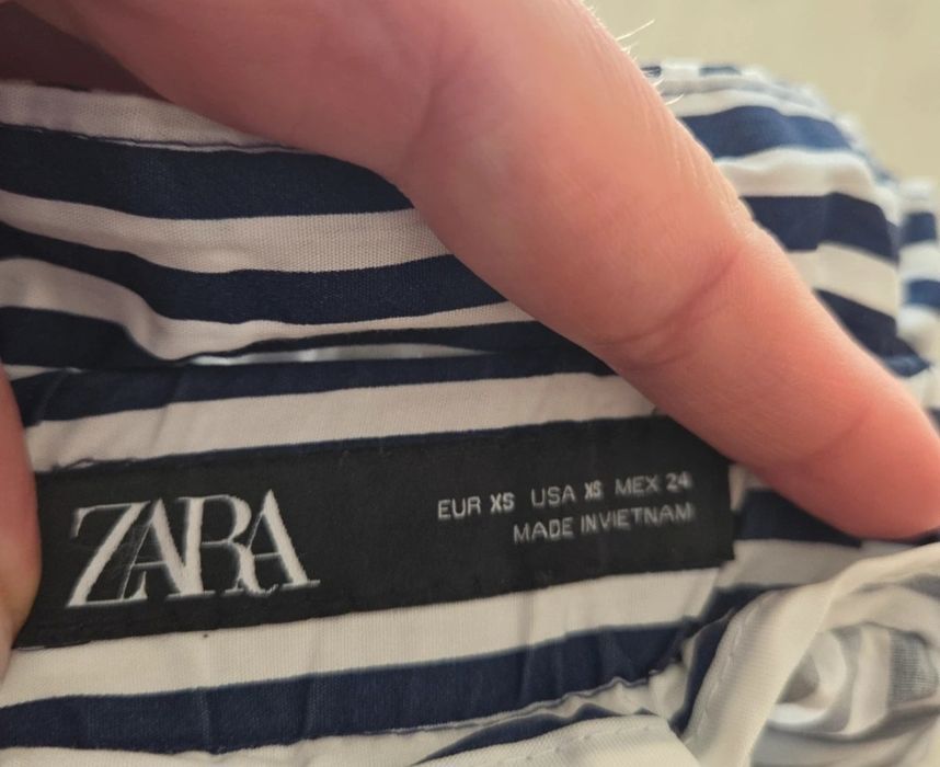 Pantaloni zara cu dungi