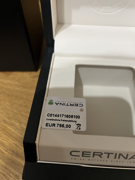 Мъжки часовник Certina DS First Gent Ceramic