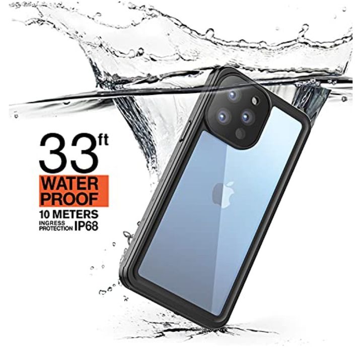 Carcasă impermeabilă inkolelo pentru iPhone 13 Pro,, cu cablu pluti