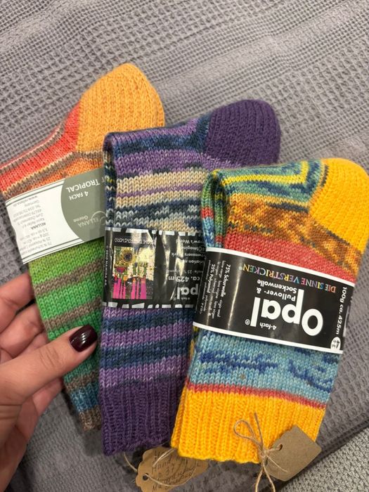 Носки вязанные. Ручная работа.