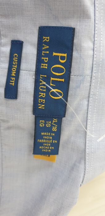 POLO Ralph Lauren Cotton Mens  18 / XL - 2XL ОРИГИНАЛ НОВО! Мъжка Риза