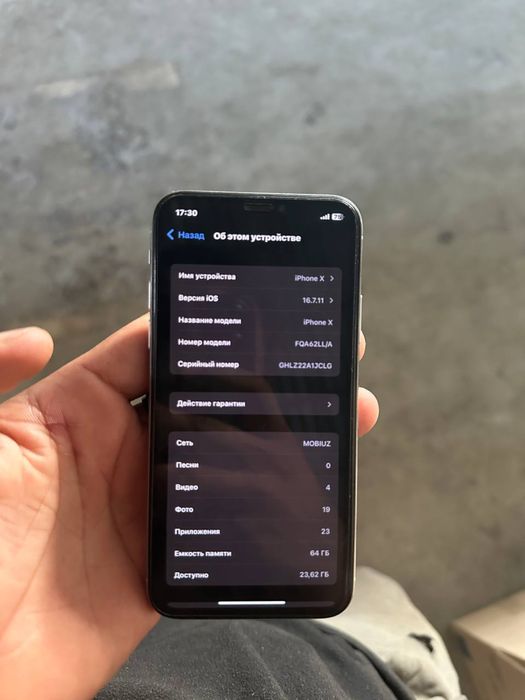 iphone x holati zoʻr