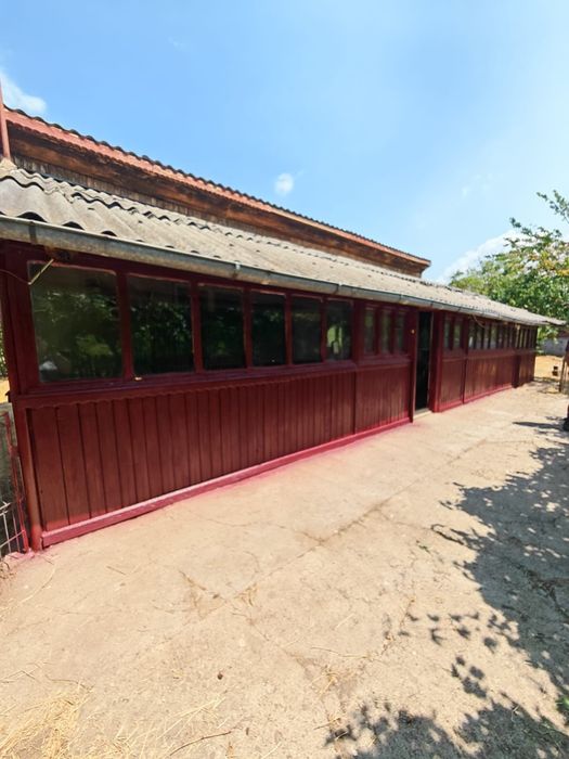 Vând casa si teren