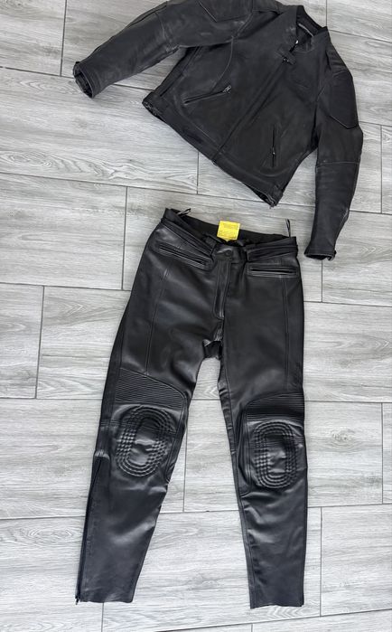 Costum piele moto Cafe Racer