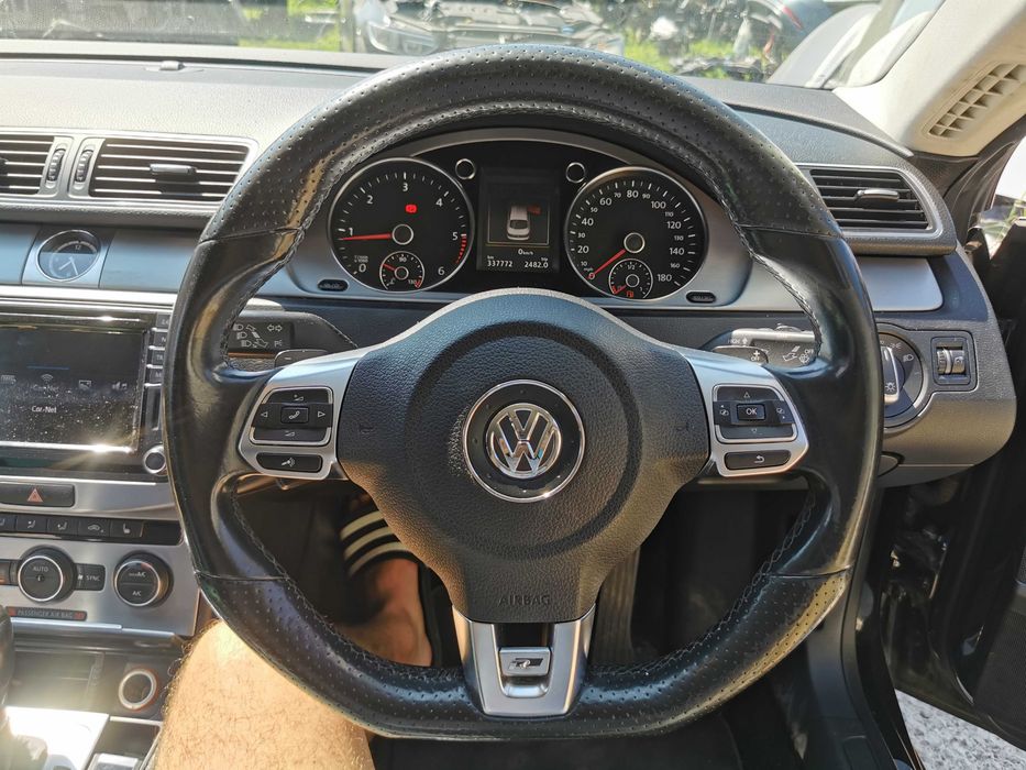 volan r line cu padele vw passat cc b7 scirocco