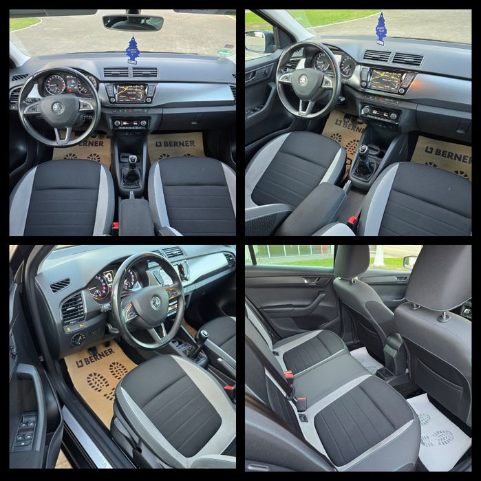 Skoda Fabia 3 Limited Edition 2017 1.4TDI 105CP Led Navi Încălzire Scaune Pilot Automat Alcantara Xenon  Senzori Parcare