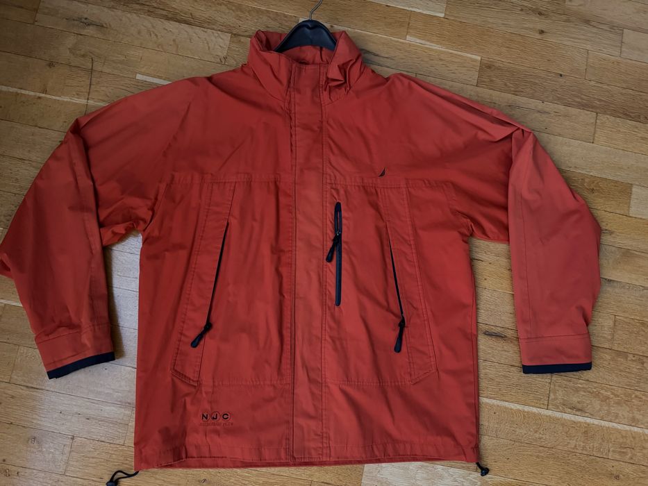 Мъжка ветровка с прибираща се качулка, непромокаемо, не запарва XL-XXL