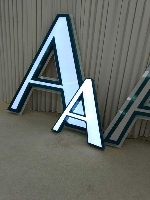 Объемные буквы / Bortma hariflar