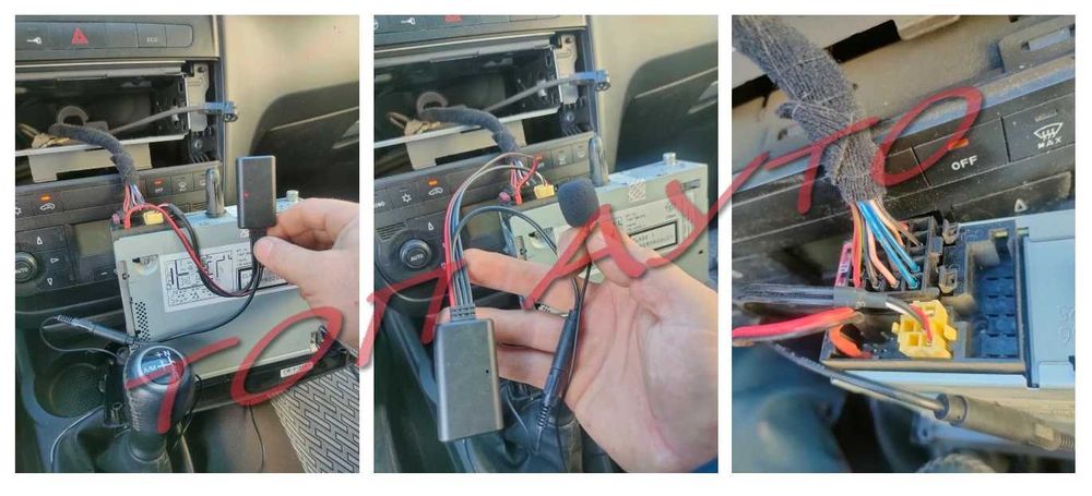 AUX Блутут Модул Приемник АЛФА РОМЕО ФИАТ С Микрофон