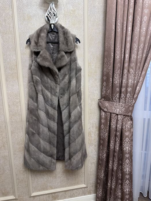 Норковая жилетка