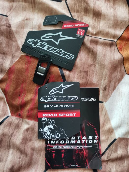 Кожени Ръкавици за мотор Alpinestars GP X V2