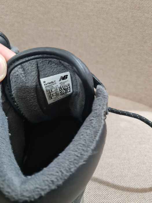 Ghete New Balance KV754BLY Negru