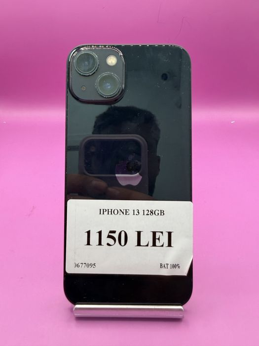 Iphone 13 128 GB bat 100 sch •Matei Amanet Margeanului•0677