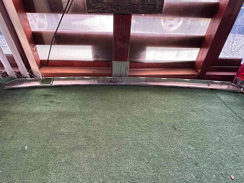 хром лайсна в задна броня Mercedes GL X166 модел 2012-2015 #064V