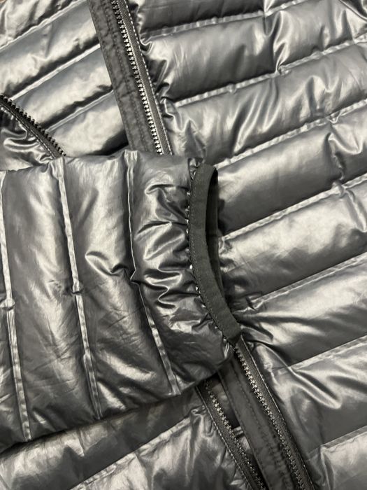 Geaca Adidas L neagra puf rata noua