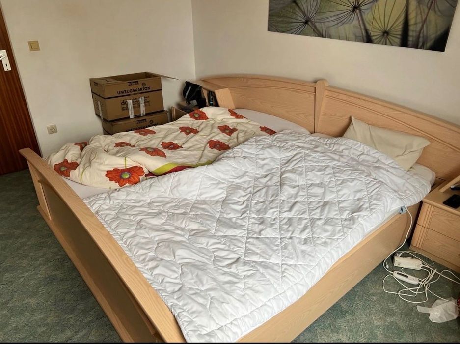 Dormitor complet lemn masiv. Import Germania