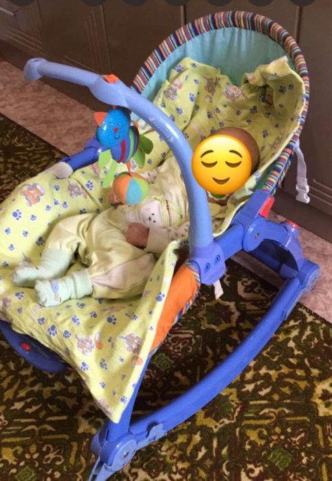 Шезлонг детский