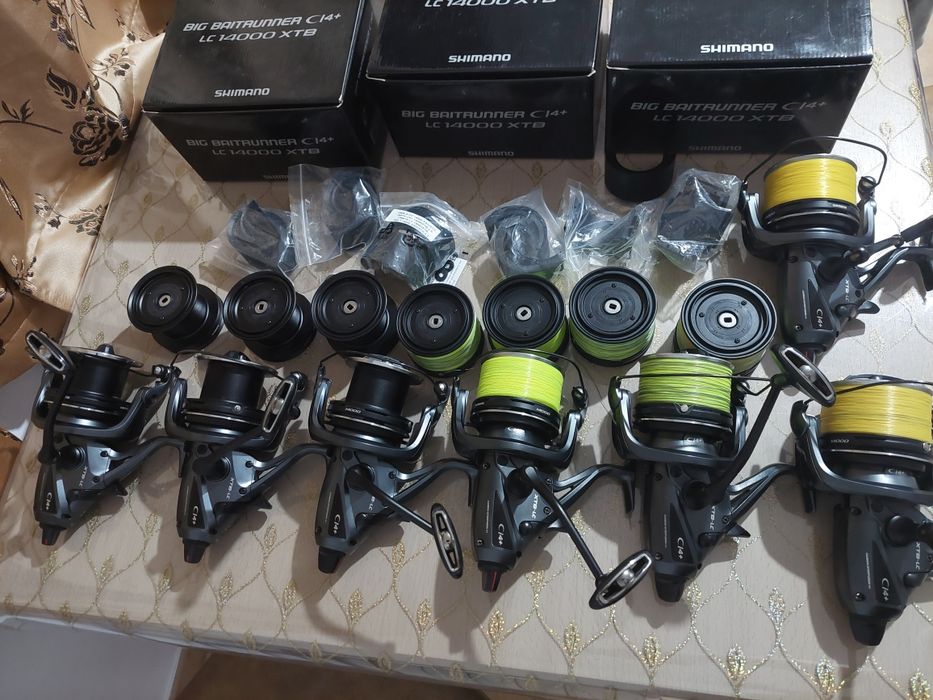Mulinete shimano big baitrunner xtb ci4 + long cast 14000
