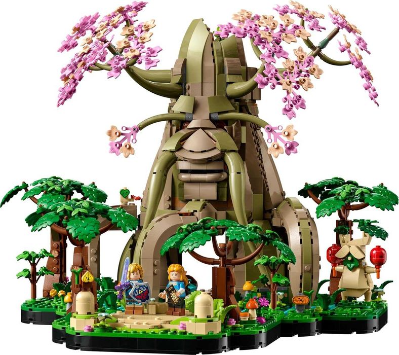LEGO Легендата за Зелда, Страхотно дърво Деку 2 в 1, 77092, 2500 части