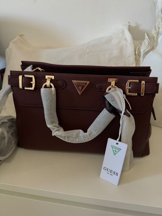 Geanta Guess Burgundy NOUA originala