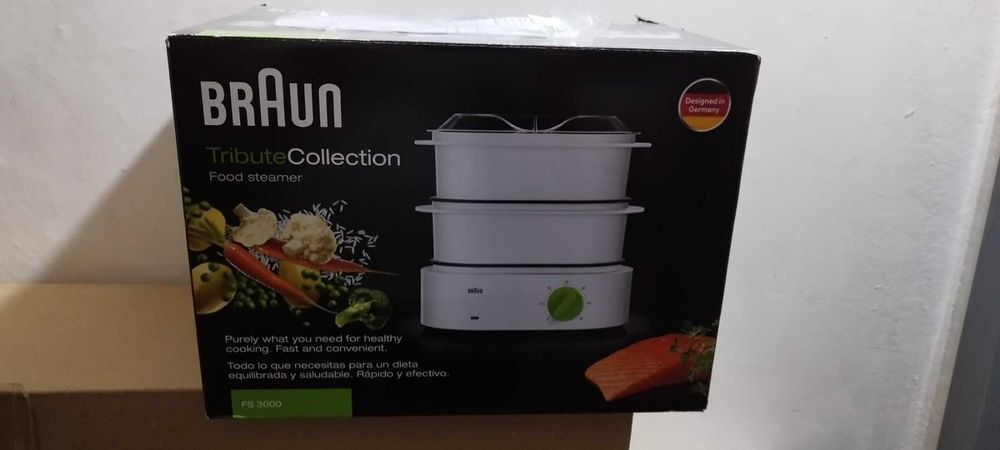 Уред за готвене на пара Braun