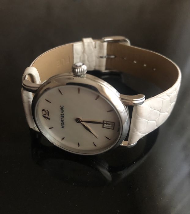 Продам швейцарские часы Montblanc Star Classique lady 34mm perlamutt