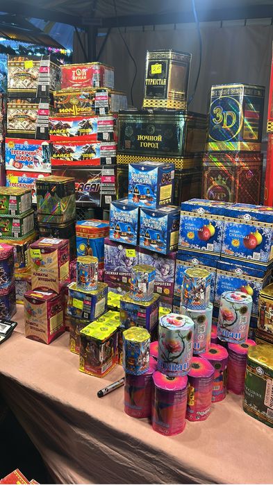 Салют Алматы разные сеты