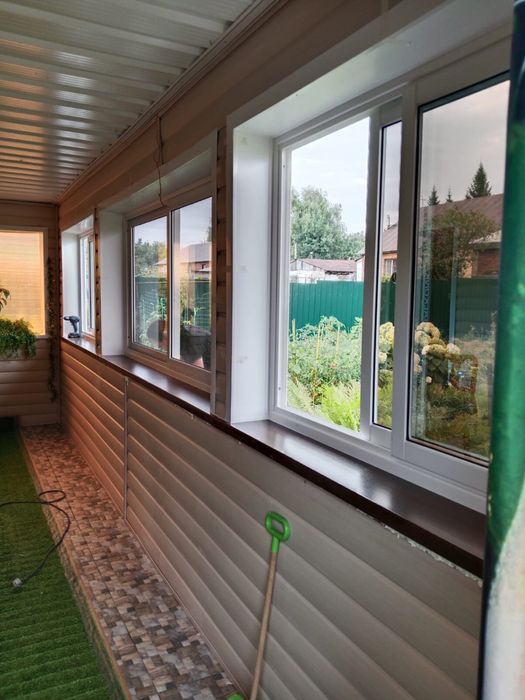 Монтаж окон, балконов и т д