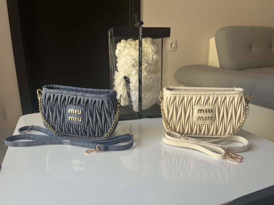 Мини дамски чанти Miu Miu и Moschino