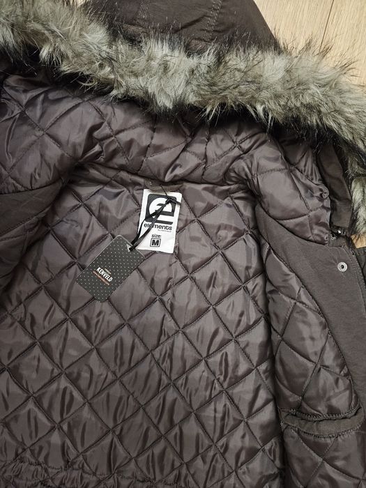 Кафяво дълго яке "Kenvelo" М