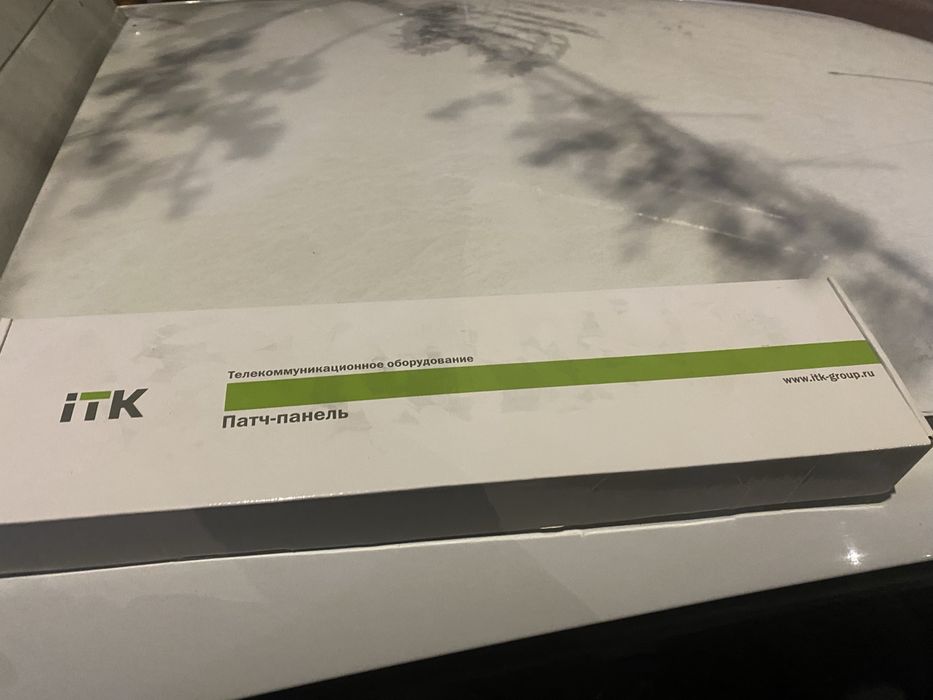 ITK патч панель 19 (1U) UTP 24 порта cat6
