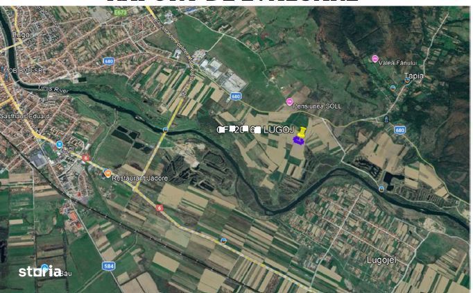Cota de 3/4 din teren extravilan, Loc Lugoj, Jud Timis