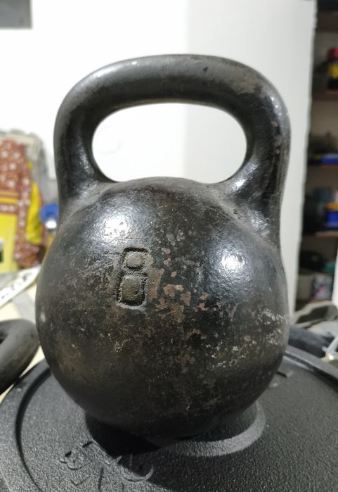 Гири 8 ... 16 кг советские чугунные