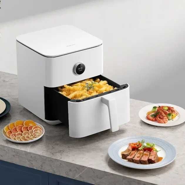 Мультипечь Фритюрница-аэрогриль Xiaomi Fryer 6,5L Global (белый)