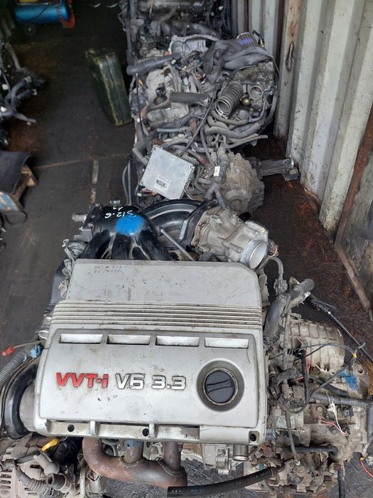 Двигатель Тойота Хайландер 3.3 объём 3MZ