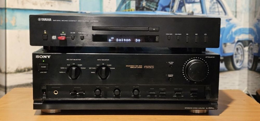Esprite arta - amplificator statie Sony TA F 505 ES