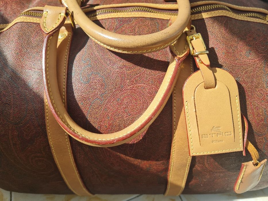 Продавам Марков Италиански кожен сак"ETRO"